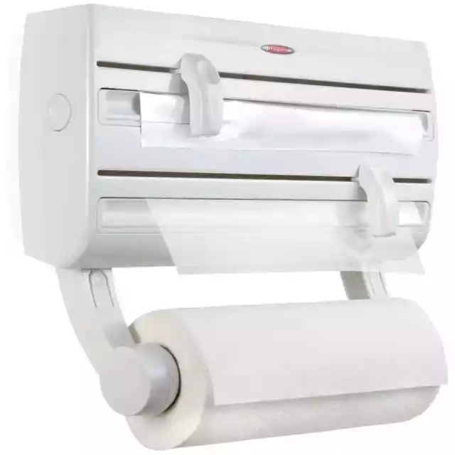 Leifheit Wall-Mounted Roll Holder Parat F2 White 25771