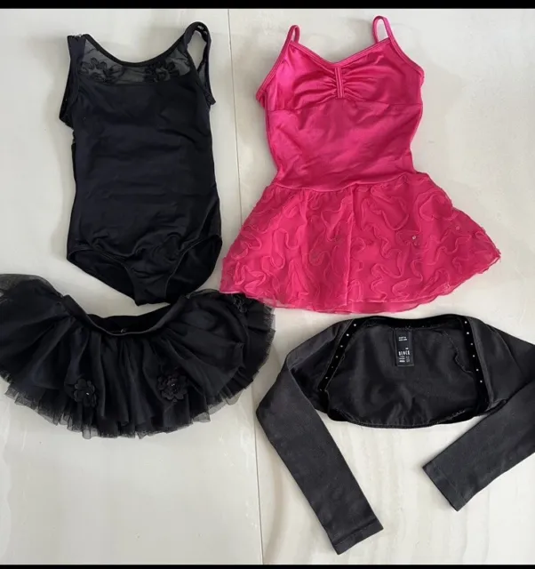 Girls Size 4-6 Dance Tutus And Clothes Bloch Brand