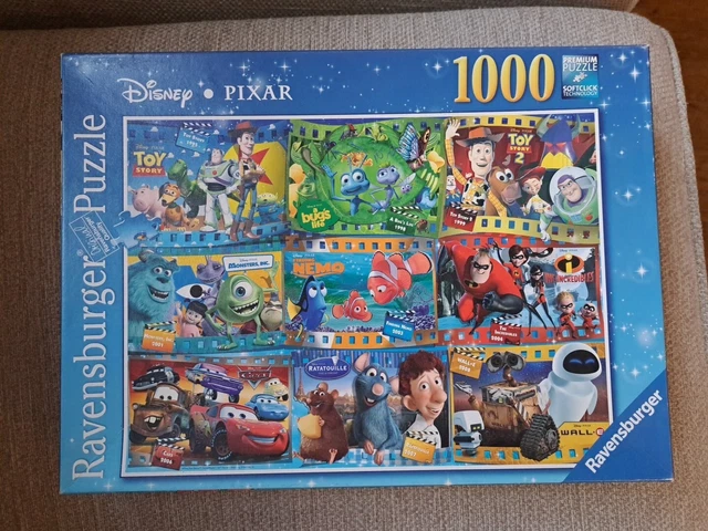 RAVENSBURGER 1000 PIECE Jigsaw Puzzle Disney Pixar Movies Used £1.99 ...