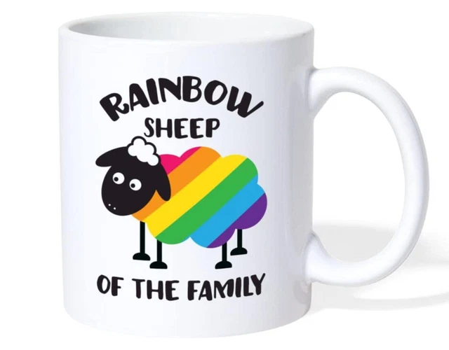Rainbow Sheep Of The Family LGBTQ Gay Pride Mug Pride Month 11oz Mug