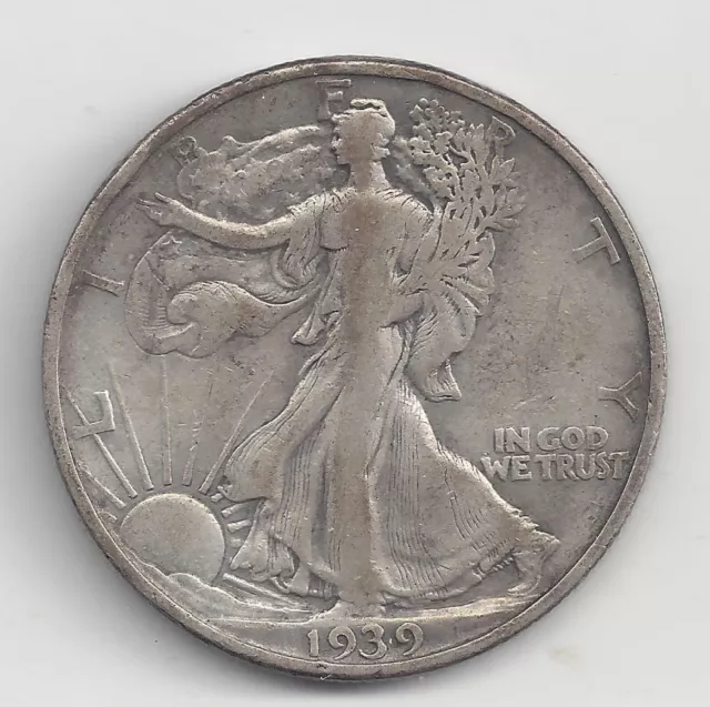 1939-D Walking Liberty Half Dollar