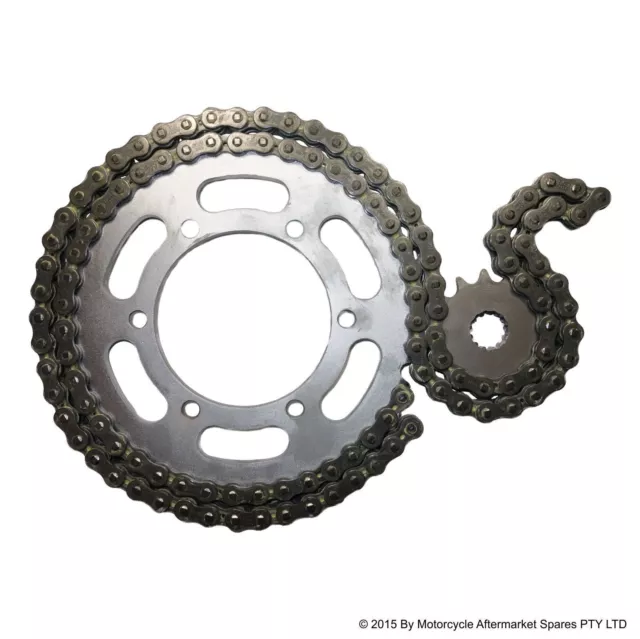 HEAVY DUTY CHAIN and SPROCKET KIT for YAMAHA PW80 PEEWEE 80 1983 to 2018