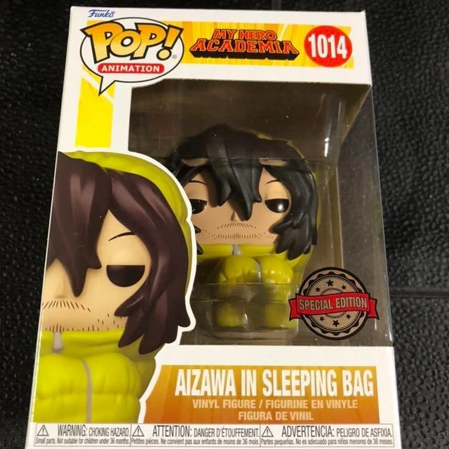MY HERO ACADEMIA FUNKO POP Shota Aizawa Sleeping Bag Figure Plush Toy