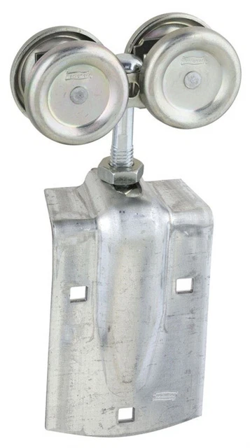 Stanley N112-102 Steel Bright Zinc 225 lbs. Capacity Rigid Door Strap Hangers fo