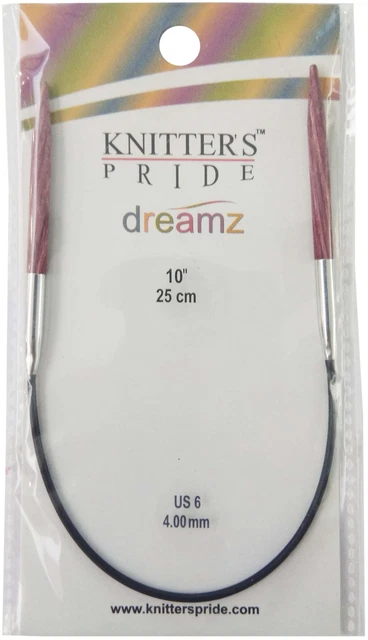 Knitter's Pride-Dreamz Fixed Circular Needles 10"-Size 6/4mm -KP200169