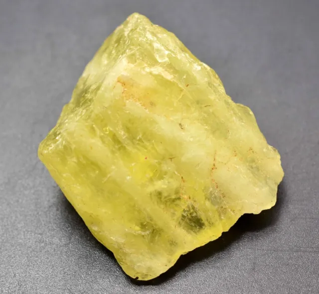 Untreated Natural Lemon Citrine 170 Ct Facet Rough Gem Specimen Stone Quartz