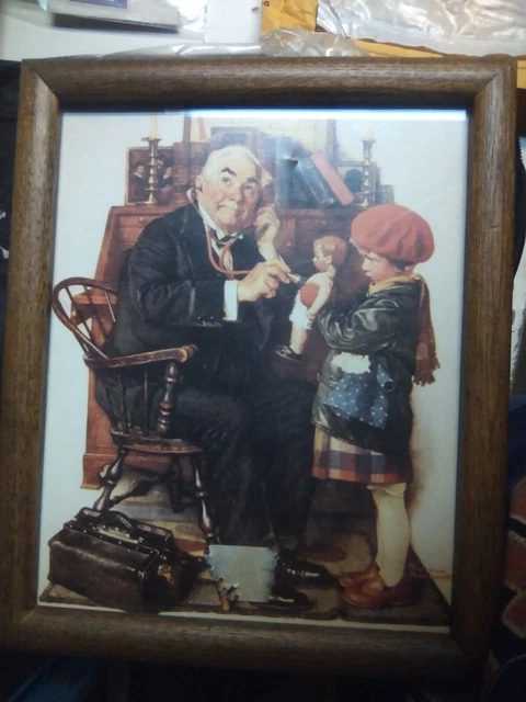 norman rockwell the doctor and the doll Picture