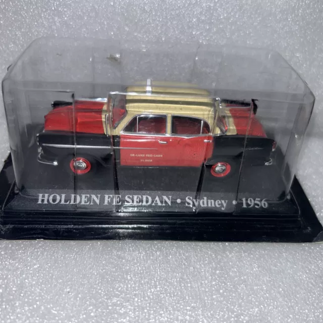 Holden Fe sedán Sydney taxi 1956 1:43 (280)