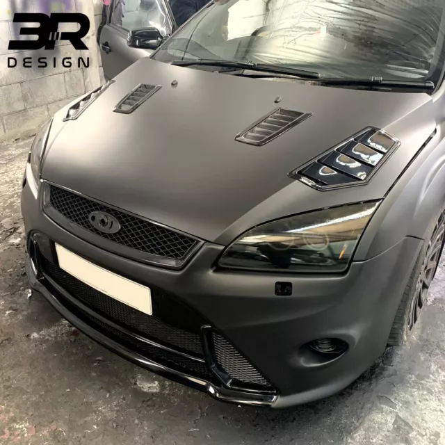 3R Wrc Style Bonnet Vent - Fits Ford Focus Mk2 (Pre-Facelift)