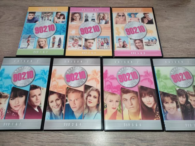 INTEGRALE SAISON 1 Et 2 BEVERLY HILLS 90210 ( 14 DVD En TBE ) VERSION FRANÇAISE