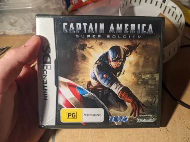 Captain America Super Soldier - Nintendo DS NEW and SEALED