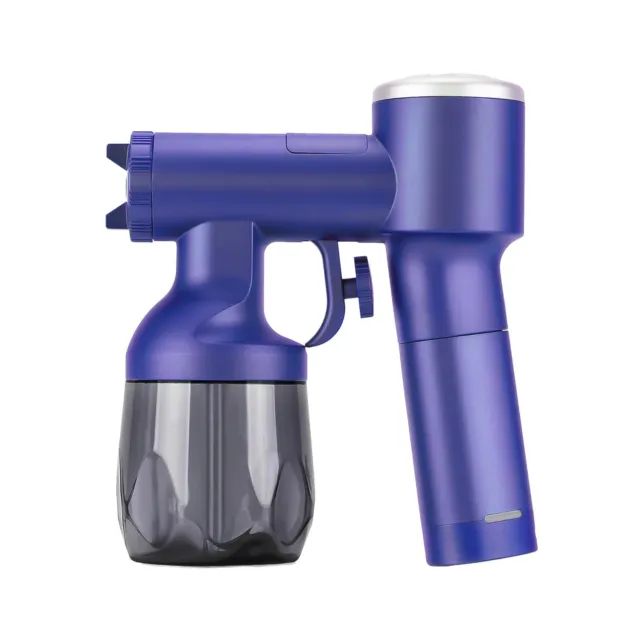 Máquina de bronceado aerosol inalámbrico recargable de mano pistola bronceada color azul de lujo