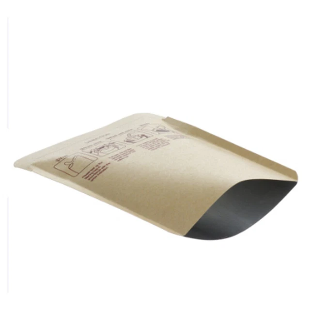 50Pieces Kraft Paper Coffee Bag Aluminum Foil for Ear-Hanging Drip Filters Qo