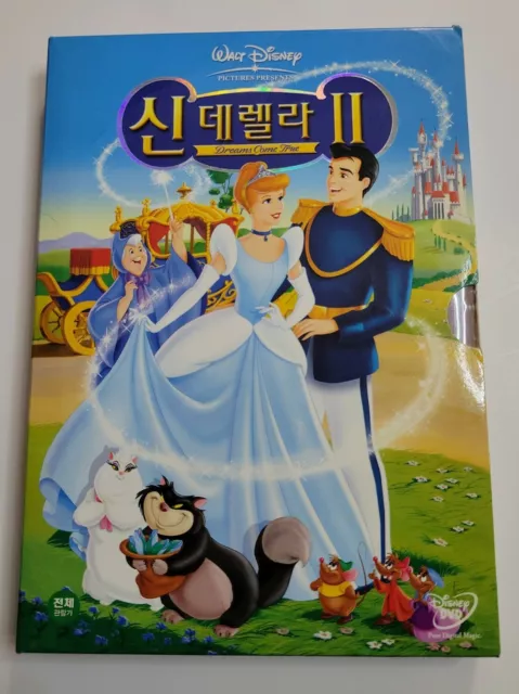Walt Disney Cinderella DVD KOREAN/English Language