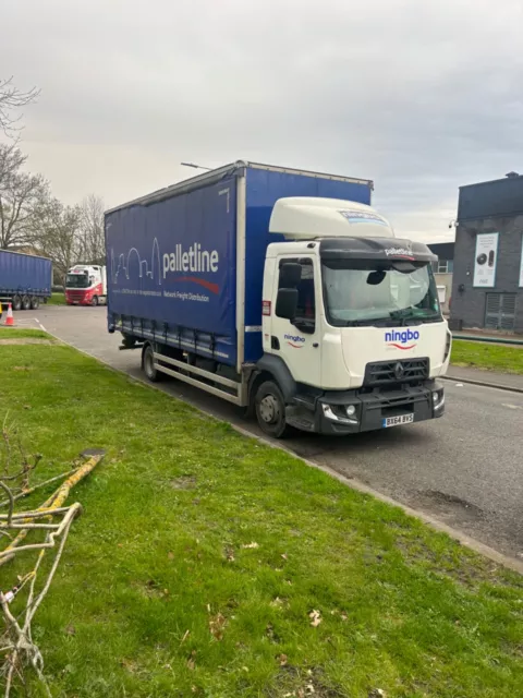 Renault D 12 Ton Euro 6 Curtainsider Lorry