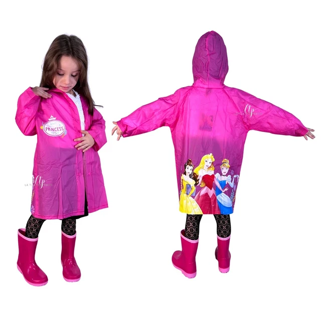 Cape De Pluie Enfant Minnie Mickey - Poncho Imperméable Bébé Fille, PVC Souple - Cadeau Anniversaire Pratique