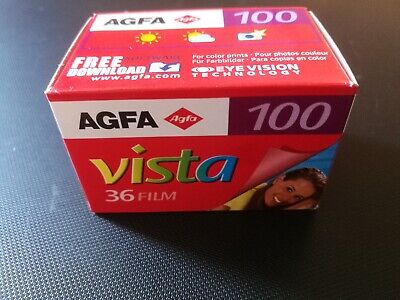 Agfa 3M color slide 36 pose 100 ASA RARA pellicola scaduta expired film rullino 