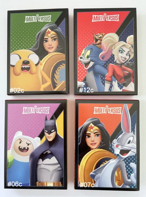 MCDONALD'S HAPPY MEAL 2024 Europe MultiVersus Brand new metal tin toys