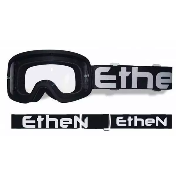 Lunettes motocross enfant Ethen Mx 65 noir/blanc