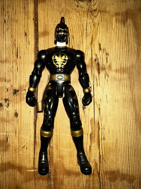 Power Rangers Movie Legacy Build A Megazord Black Ranger Exclusive 6.5 Action Figure Movie, Damaged Package Bandai America