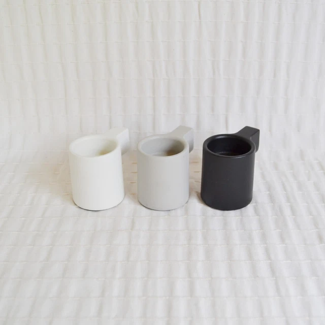 IKEA X HAY Design YPPERLIG 2017 Candle Holder Trio, Black White Grey £