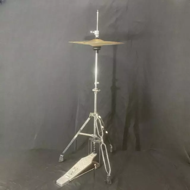 Groove Percussion 14 " Becken + Ständer Doppel Verstrebt