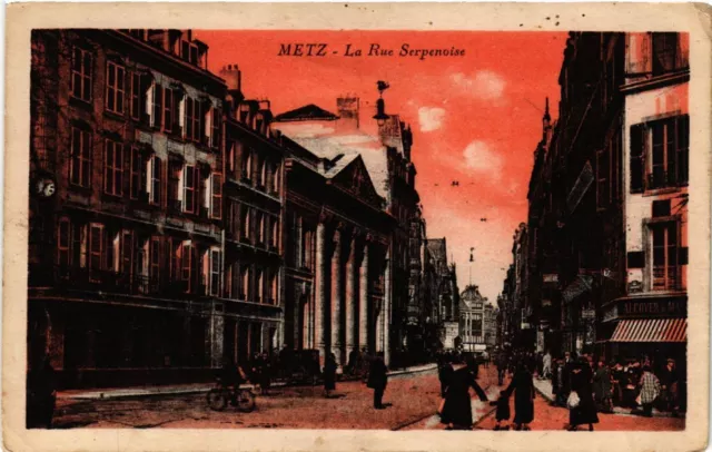CPA AK METZ - La rue Sepenoise (473779)