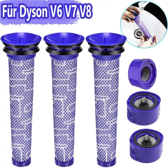 Original Filter für Dyson Staubsauger DC58 DC59 DC61 DC62 V6 V7 V8 Ersatzfilter