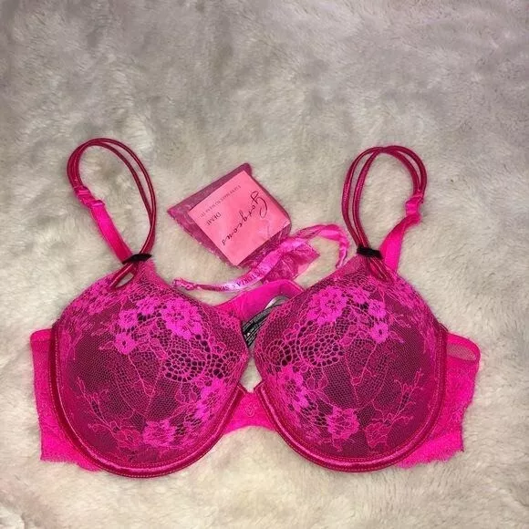 32 C VICTORIA'S Secret Sexy Little Things Crystal Embellished Bra