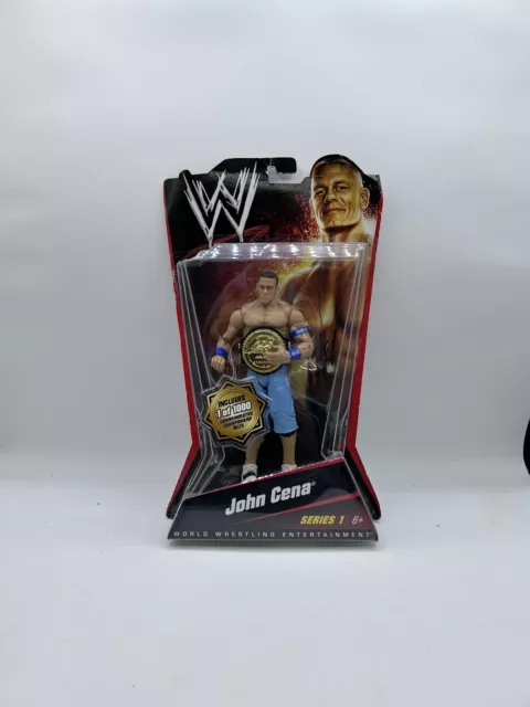 John Cena WWE Series 1 Figure- 1/1000 Commemorative Belt Edition