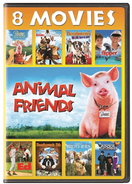 ANIMAL FRIENDS 8 Movie Collection DVD (2015, pantalla ancha