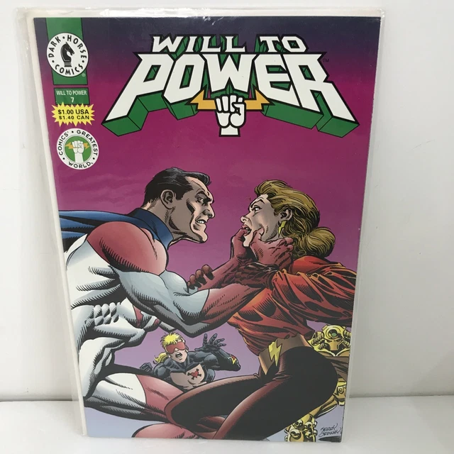 WILL TO POWER 3 4 6 7 8 9 10 11 12 Jerry Prosser Comic Lot Dark Horse 1994 5