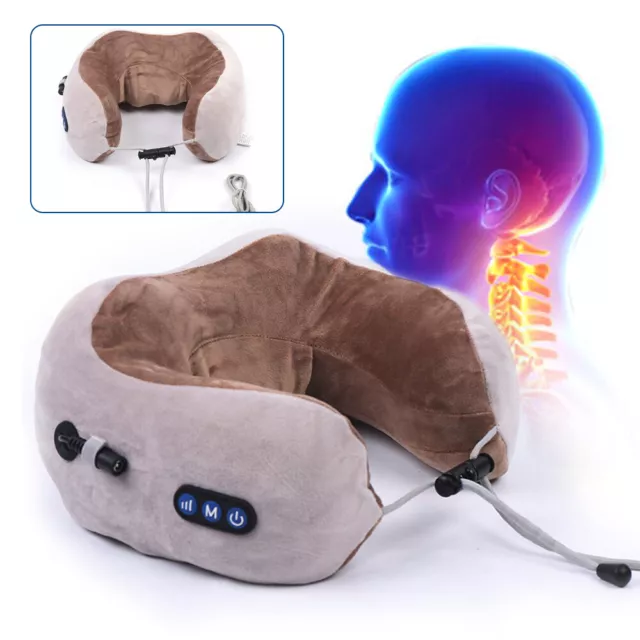 Shiatsu Shoulder Neck and Back Massager Pillow with Heat Deep Kneading Pillow