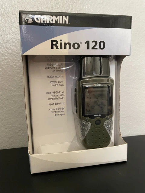 New in Box Garmin Rino 120 Two Way Radio and GPS
