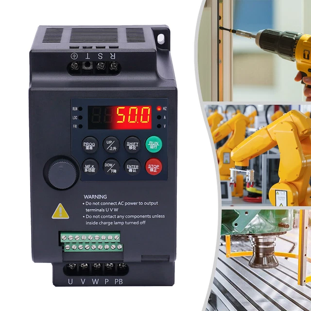 MOTOR VARIABLE FREQUENCY Drive VFD Speed Controller 220V AC 1500W 2HP