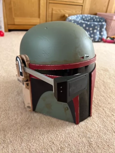 Star Wars: The Mandalorian Black Series Boba Fett (Re-Armoured) Helmet RARE 2