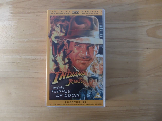 Indiana Jones and the Temple of Doom - PAL VHS Video Tape