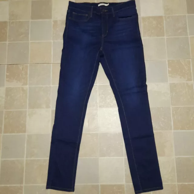 LEVIS Slimming Skinny Women's Blue Denim Jeans Size 30  (W31 L32) Classic High