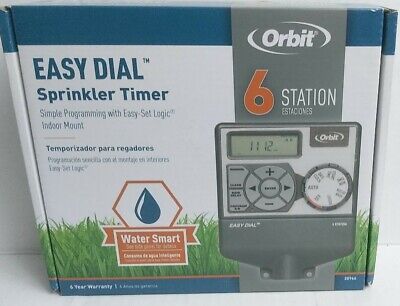 Orbit 6-Station Indoor Irrigation sprinkler Timer 28966