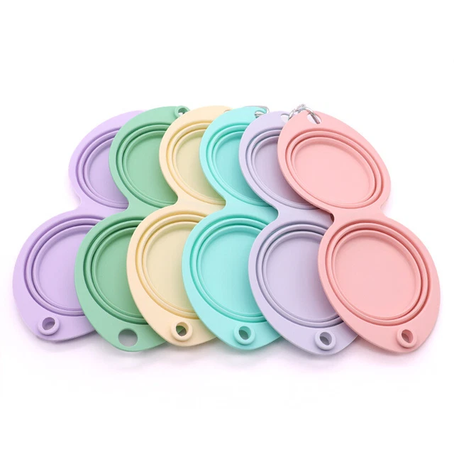 Portable Pet Dog Bowl Foldable Food Water Bowl Dish Travel Collapsible Cat Bowl