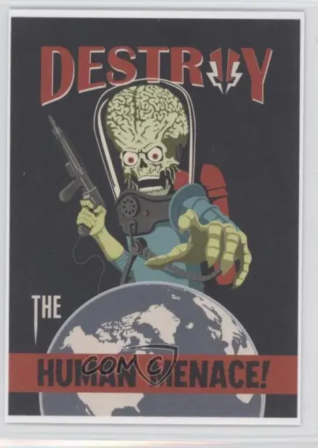 2013 Topps Mars Attacks! Invasion Join the Fight Propaganda Poster Art #1 1u6
