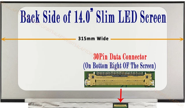 Écran De Remplacement Pour Lenovo IdeaPad 3 14ADA05 - 14 Pouces FHD IPS LED, Dalle Neuve