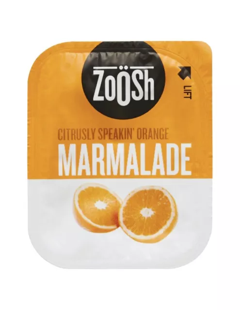 Zoosh Orange Marmalade Portions (Choose How Many!) – FAST, FREE POST