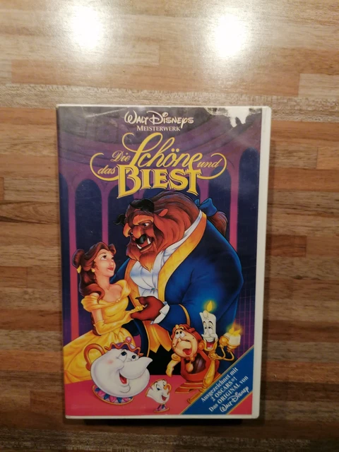 Disney Die Schöne Und Das Biest Vhs WALT DISNEYS MEISTERWERK Die Schöne und das Biest VHS EUR 50,00
