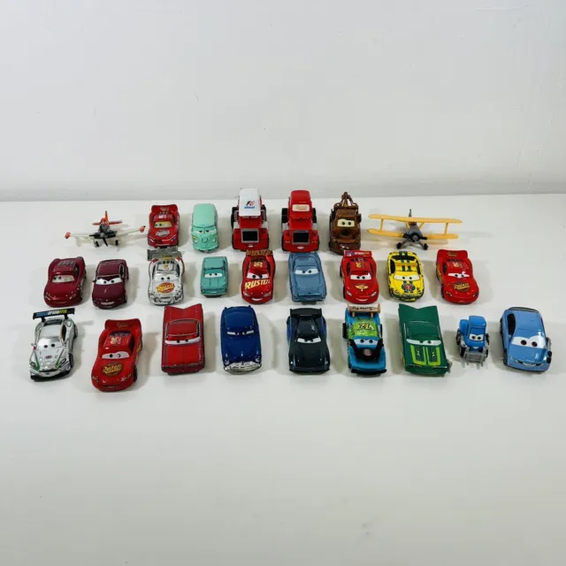 Disney Cars Bundle Pixar X25 Toy Cars Mattel Diecast Free Post