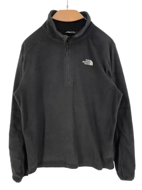 The North Face Hommes Polartec 1/4 Col Fermeture Éclair Pull Polaire TAILLE S