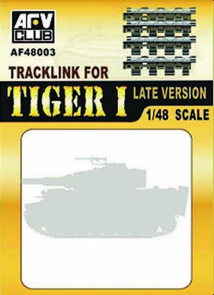 Afv Club 48003 - 1/48 Workable Track Link Tiger I (Late) - Neu