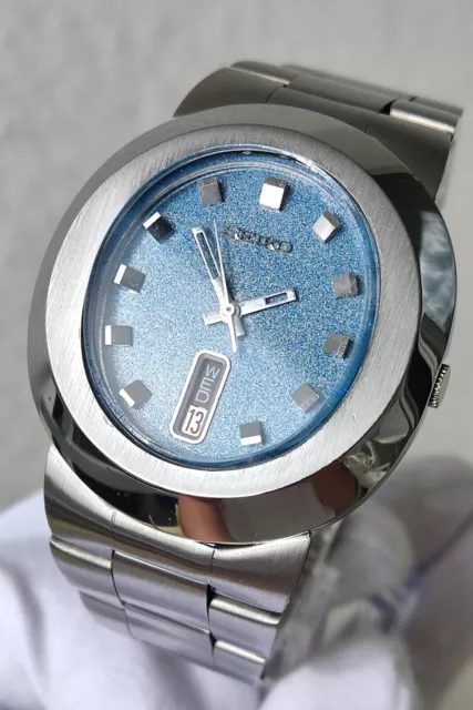 Seiko Armbanduhr Herrenuhr Watch Mechanische Automatikuhr 70 er Geölt Gereinigt