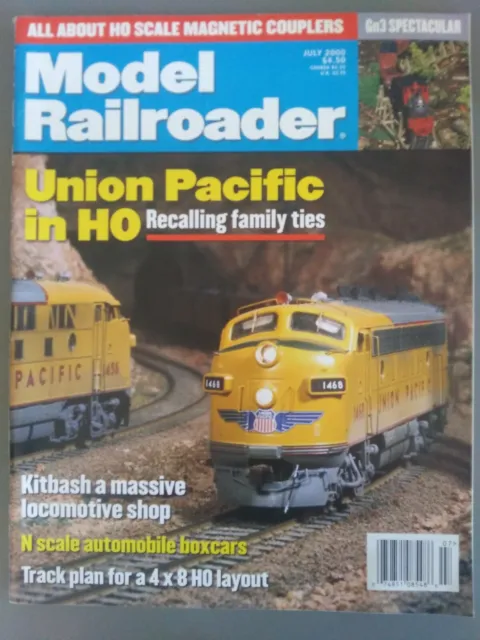 Revista modelo Railroader - julio de 2000