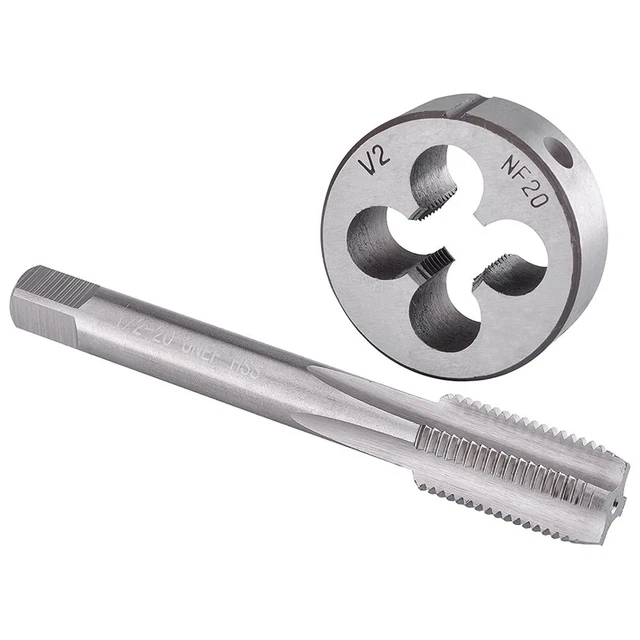 1/2-20 UNF Tap High Speed Steel Model 1/2-20 UNF Replacement Right Hand